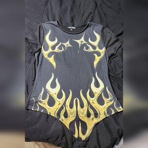 Flames Bodysuit